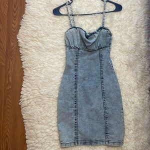 H&M Denim Mini Dress